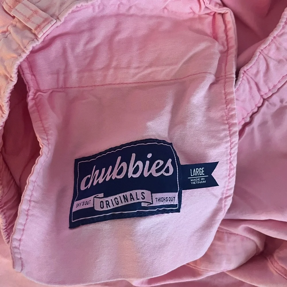 Chubbies Light Pink men’s Shorts large - Picture 4 of 5
